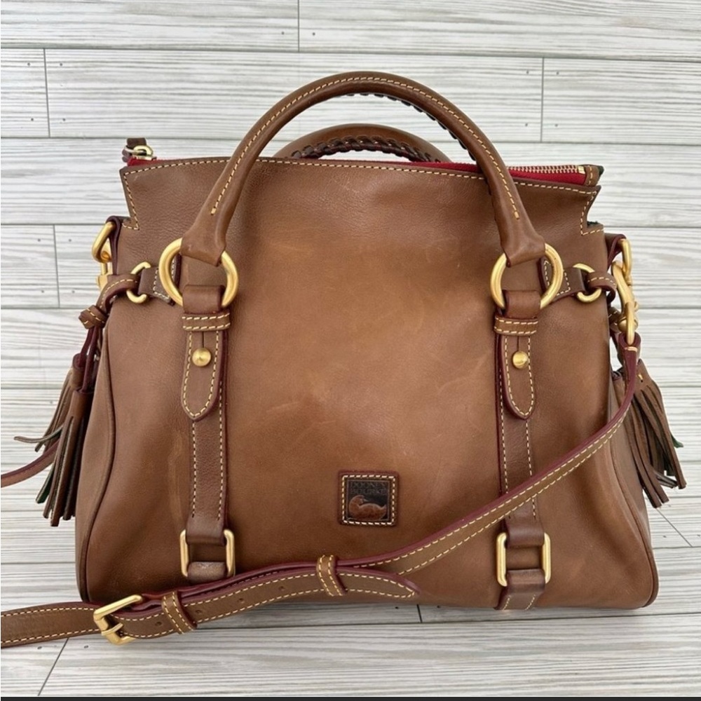 Dooney & Bourke Brown Florentine Satchel Purse